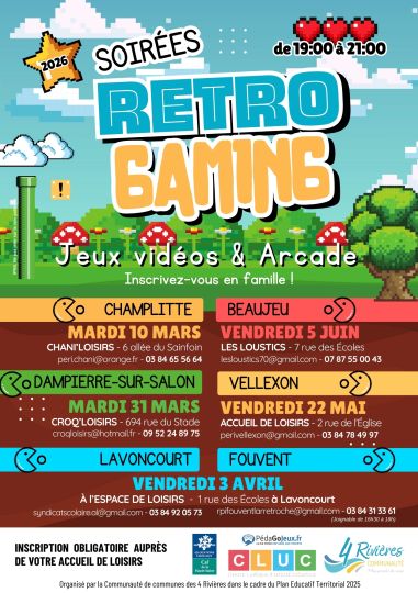 ?Soirées Retro gaming